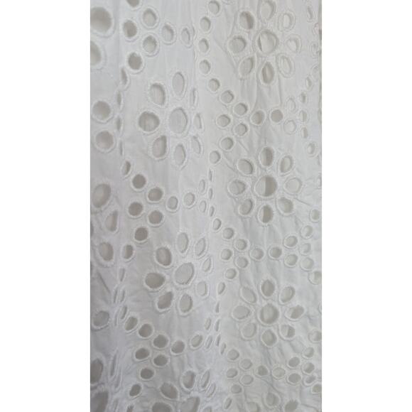 New June + Vie white eyelet sheath midi dress 3X 30/32 - Picture 10 of 15